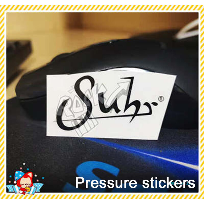 Suhr логотип головы водяная переводная Наклейка металлическая наклейка нажимная наклейка