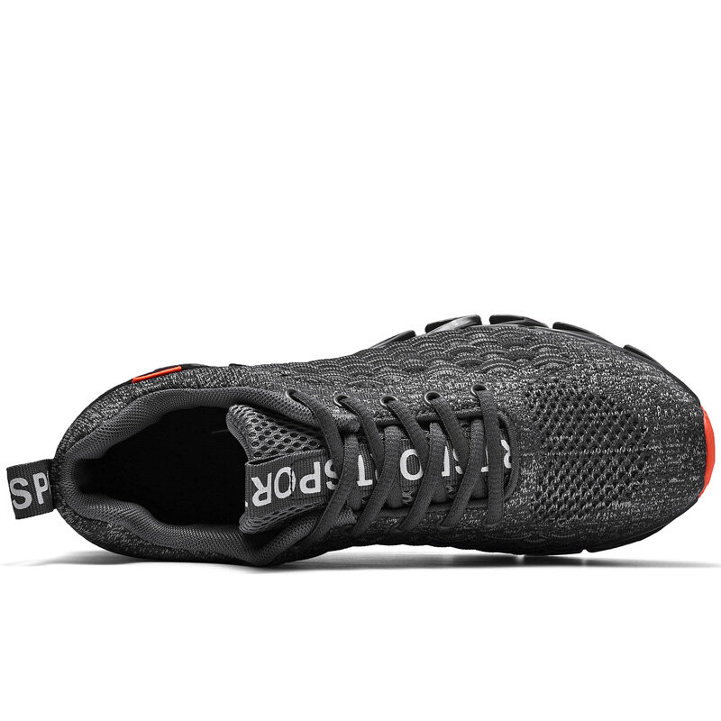 Кроссовки для бега, Мужские дышащие кроссовки, сетчатые, плетеные, для улицы, для бега, для прогулок, спортивная обувь для тренировок, 36-46