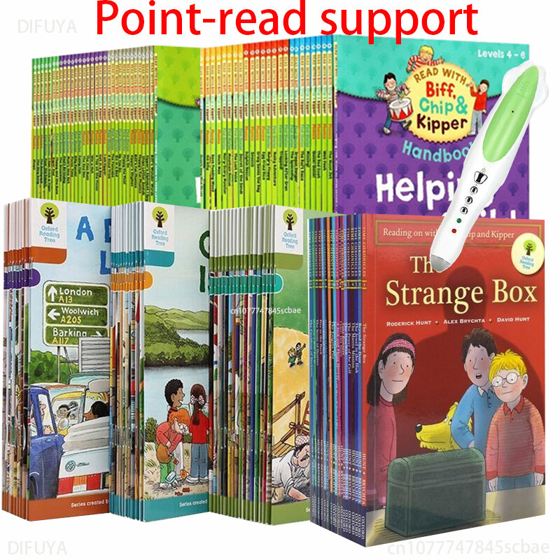 หนังสือ116เกรด1-12ต้นไม้อ่านหนังสืออ๊อกซฟอร์ดเพื่อช่วยให้เด็กอ่านออกเสียงภาษาอังกฤษได้ปากกาอ่านหนังสือ