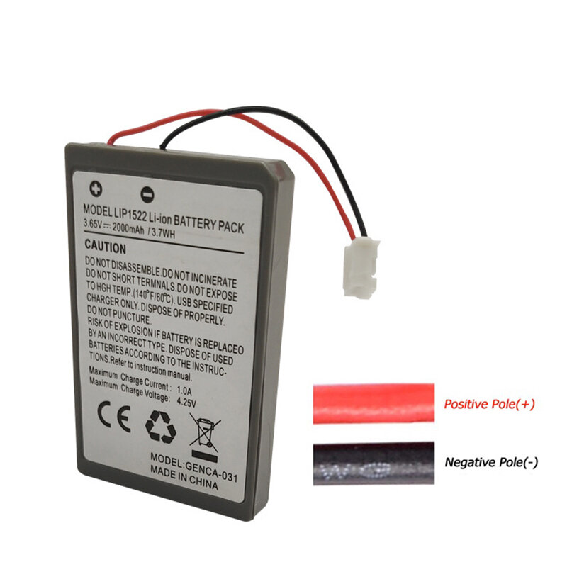 Mando inalámbrico para PS4 LIP1522, batería recargable de iones de litio de 2000mah, GamePad