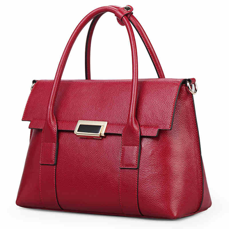 2022 Versatile Large Capacity Ladies Genuine Leather Handbag Shoulder Bag For Women Messenger Bag