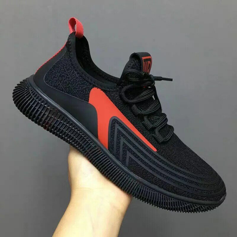 2022 Men‘s Breathable Board Running Shoes Sneakers Lightweight Zapatillas Fashion Shoes