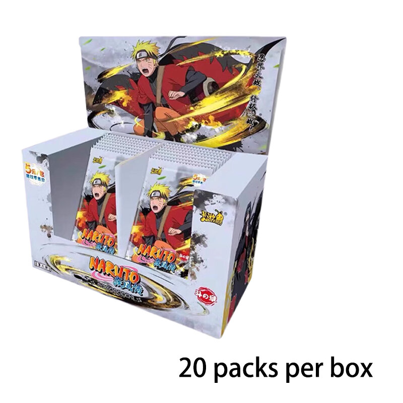 Kolekcja NR AR gra na prezent zabawki dla dzieci kaywe oryginalne karty Naruto do walki z rozdziałem Anime Box Sasuke Kakashi Gaara rzadki bohater