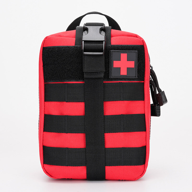 Портативный тактический набор первой помощи, медицинская сумка для пеших прогулок, путешествий, домашняя сумка для аварийного лечения, чех...
