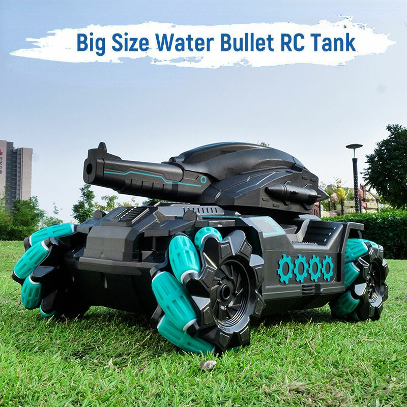 4x4 차량 RC 자동차 장난감, 물 폭탄 탱크, RC 표류 자동차, 슈팅, 경쟁력있는 제스처 제어 탱크, 어린이 남아용 장난감