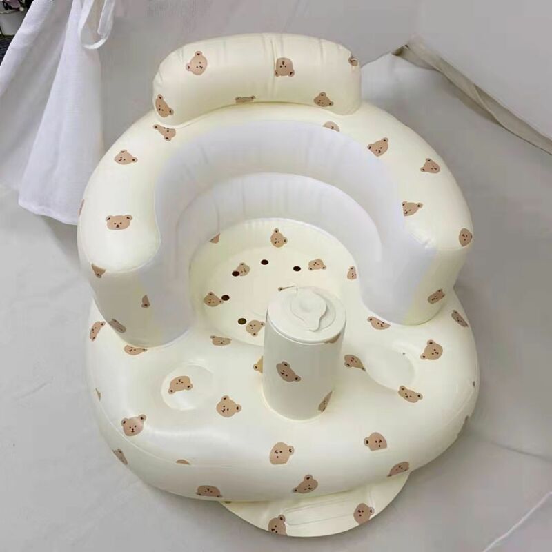 Portable Baby Kids Inflatable Seat Anti-fall Chair Learning Seat Baby Sofa  Accessories Newborn  Photography Props
