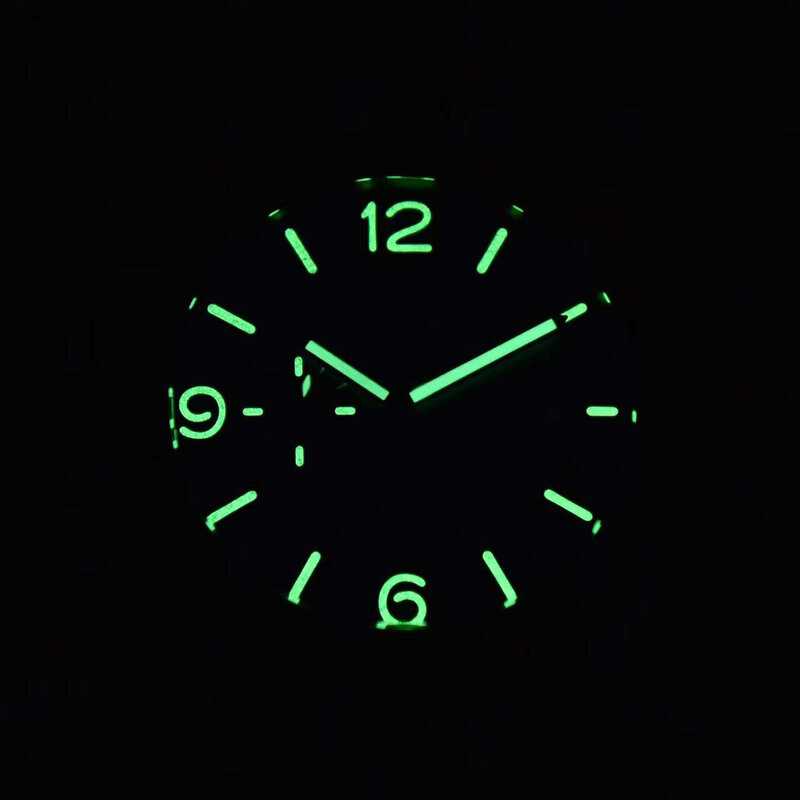 Relógio de quartzo super luminoso para homens, pulseira de couro, calendário, relógio esportivo, moda masculina, marca de luxo, 2023