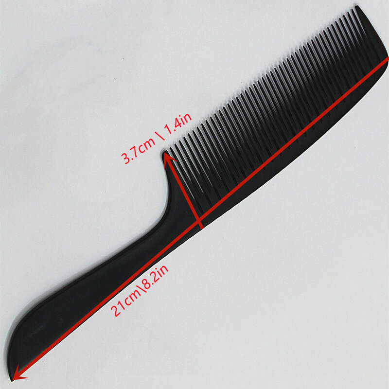4 czarne połączenie Salon kosmetyczny grzebień drewniany stylowy grzebień stylizacja włosów Salon fryzjerski proste włosy gęsty ząb bakelitowy grzebień