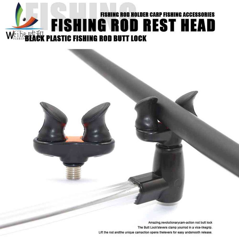 Soporte de cabeza para caña de pescar, herramienta de pesca de carpa