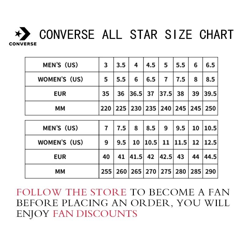 Converse all-star sapatos de skate masculino clássico unisex lona de alta qualidade tênis feminino leve confortável durável 101013