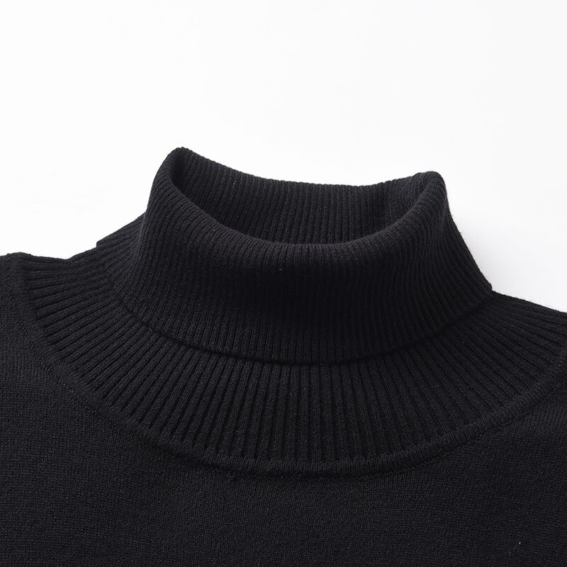TB THOM-suéter para hombre, ropa de marca de lujo, blusa a rayas grises de cuello vuelto negra, suéteres Harajuku de diseñador coreano TB, otoño