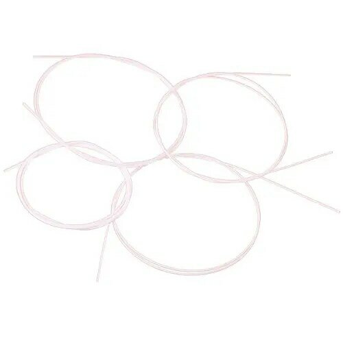 4pcs White Nylon Ukulele String Set