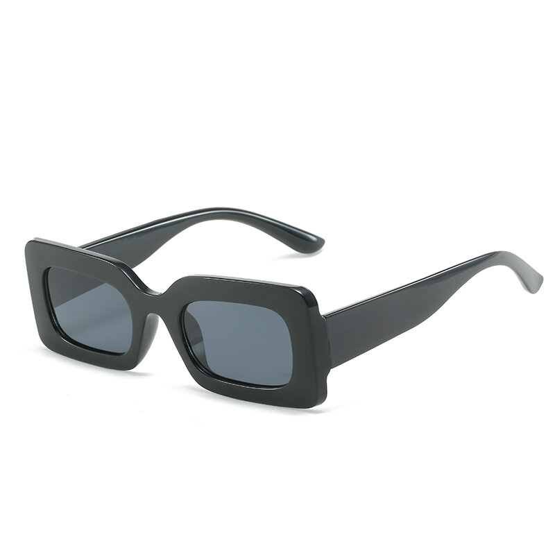 레트로 그늘 사각형 선글라스 여자 젤리 색 작은 프레임 태양 안경 여성 패션 브랜드 디자이너 빈티지 Oculos De Sol