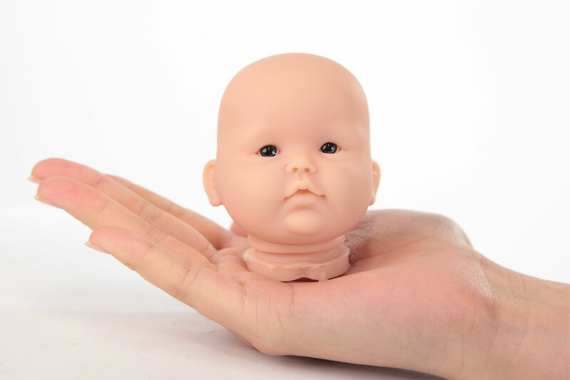10-дюймовая мини кукла-реборн в комплекте, Мина, мини-триплет, необработанные части кукол с телом и глазами