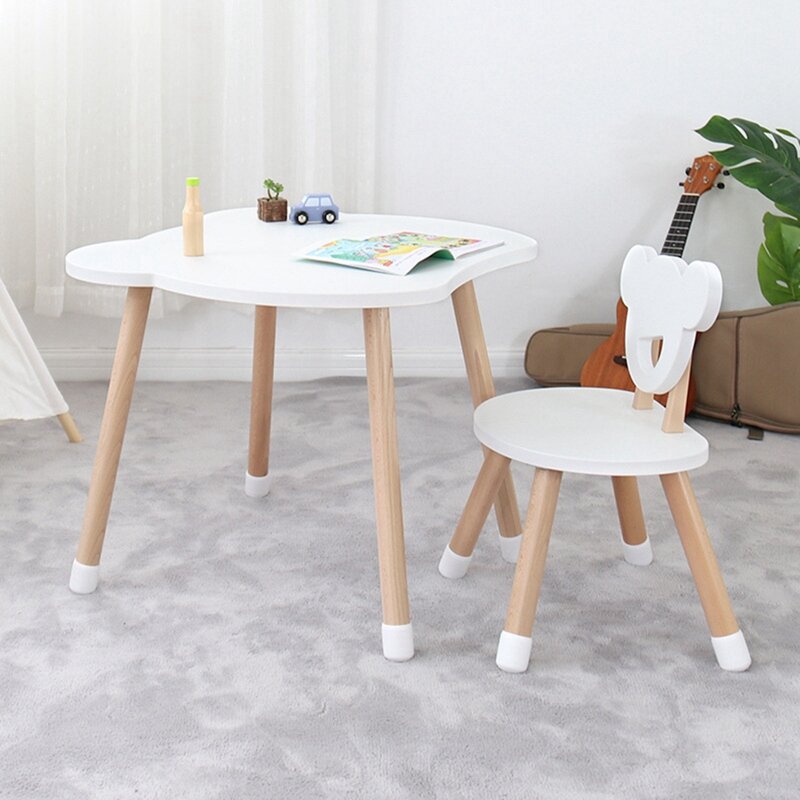 New Simple Children's Table and Chair Set Kindergarten Writing Game Table and Chair Reading Table