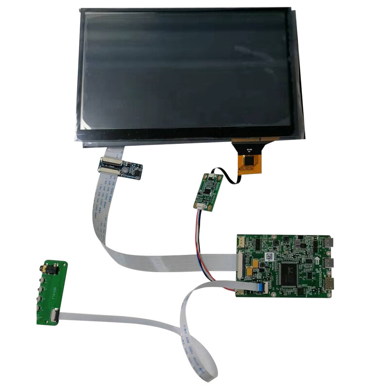 VVX09F035M10 8.9 "1920*1200 شاشة LCD + 8.9" شاشة تعمل باللمس + RTD2556 نوع C eDP LCD لوحة للقيادة