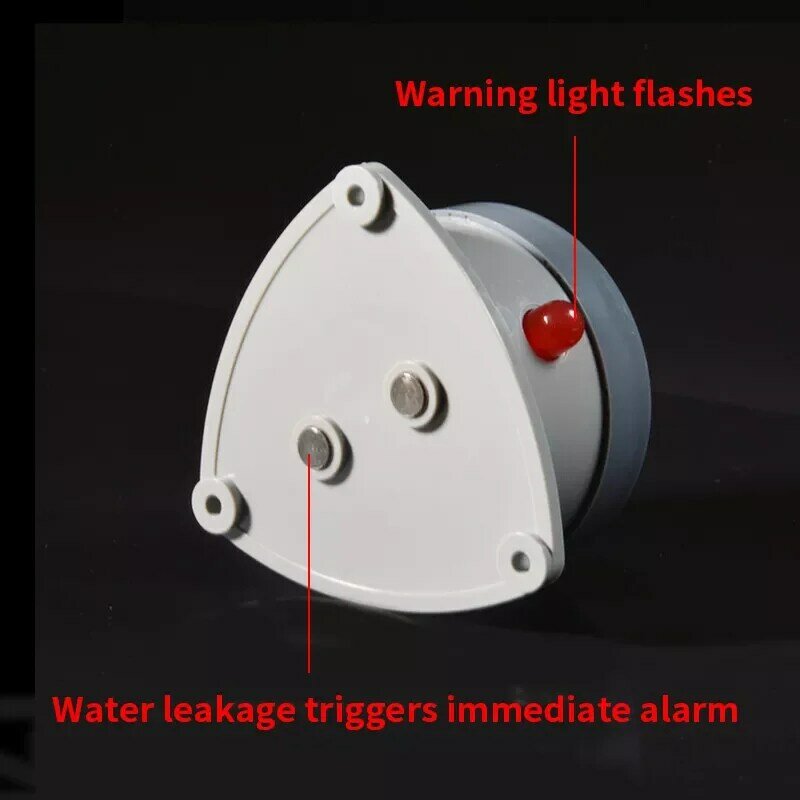 Profissional mini 120db sem fio sensor de alarme vazamento excesso água detector casa hotel segurança sistema alarme acessórios