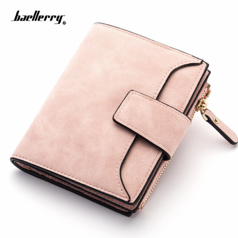 2022 Leather Women Wallet Hasp Small and Slim Coin Pocket Purse Women Wallets Cards Holders Luxury Brand Wallets Designer Purse