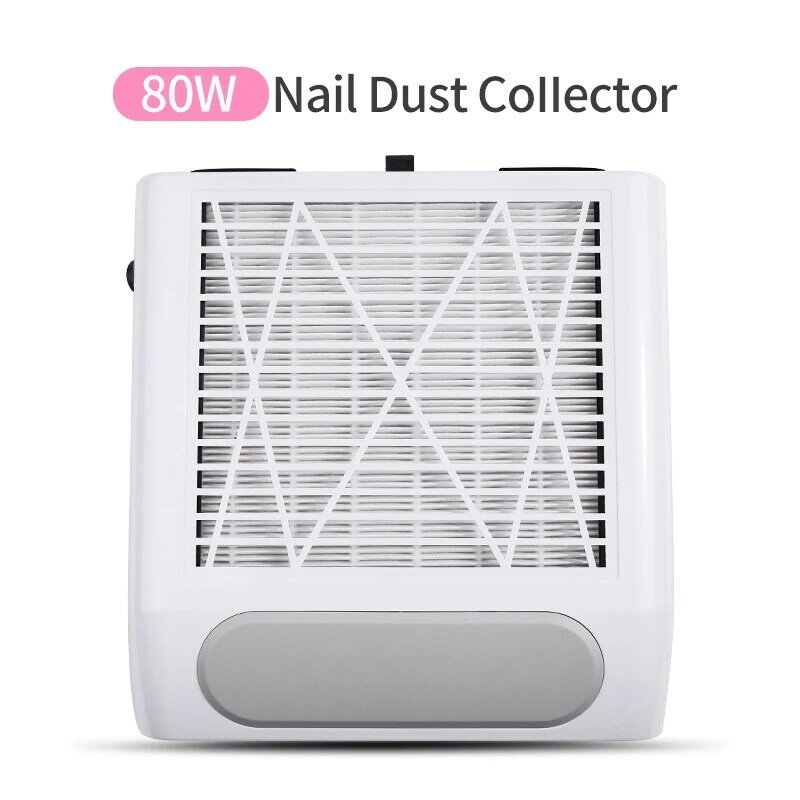 Extractor Fan For Manicure Nail Dust Vacuum Cleaner Collector Gel Nails Reducer Professional Aspirator Absorber Sucker Aspirator
