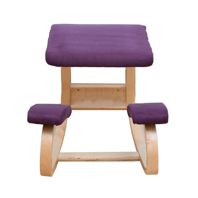 Kursi Berlutut Kayu Bangku Ergonomis Postur Yang Benar Kursi Komputer Anti-miopia Kursi Lutut Furnitur Kantor Rumah Kayu