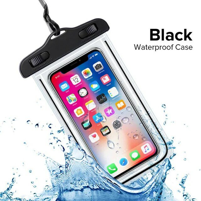 6.5 polegada impermeável bolsa de telefone deriva mergulho natação saco subaquático seco caso capa para telefone esportes aquáticos praia piscina esqui