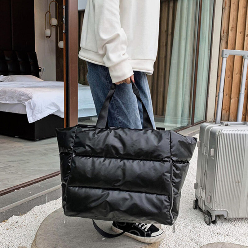 Dry-Wet Separation Yoga Handbags Large Capacity Waterproof Outdoor Gym Sports Travel Crossbody Shoulder Bags for Women