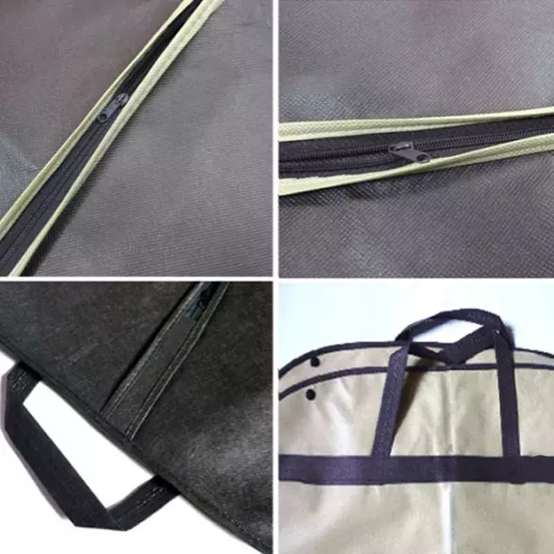 Osłona przeciwpyłowa włóknina domowa odporna na wilgoć szafa wisząca torba do przechowywania ubrań garsonka ubrania osłona przeciwpyłowa