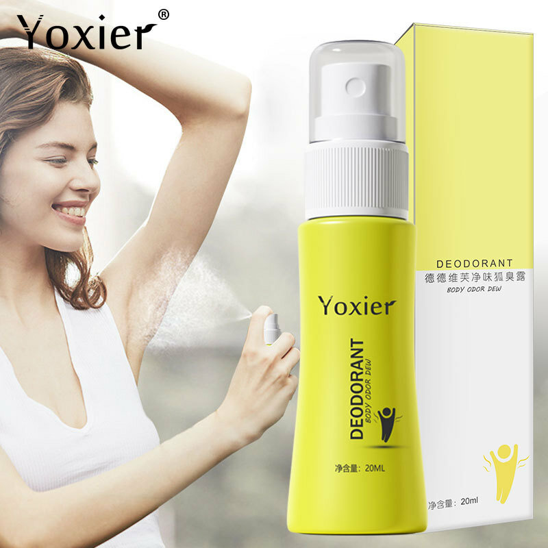 20ml yoxier mulher underarm desodorante spray suor desodorante perfume corpo odor orvalho aromático antipersiprant spray cuidados com o corpo