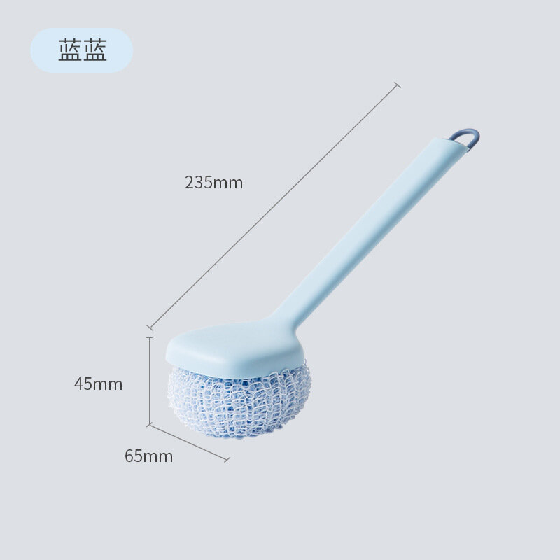 Xiaomi Youpin แปรงทำความสะอาดห้องครัวยาวแขวนจานแผ่นแปรงแปรงหม้ออ่างล้างจานทำความสะอาดเครื่องมือ...