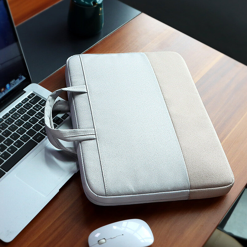 Większa pojemność etui na laptopa 13 15.6 torby dla kobiet mężczyzn Hp Asus Dell Lenovo Macbook Pro Matebook D 15 Notebook 14 cal teczki
