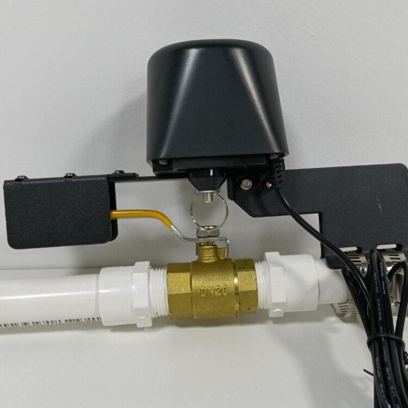 Nowy inteligentny kontroler zaworu Tuya Wifi Bluetooth dla gazu wodnego automatyczne wyłączanie kompatybilny z Alexa asystent Google