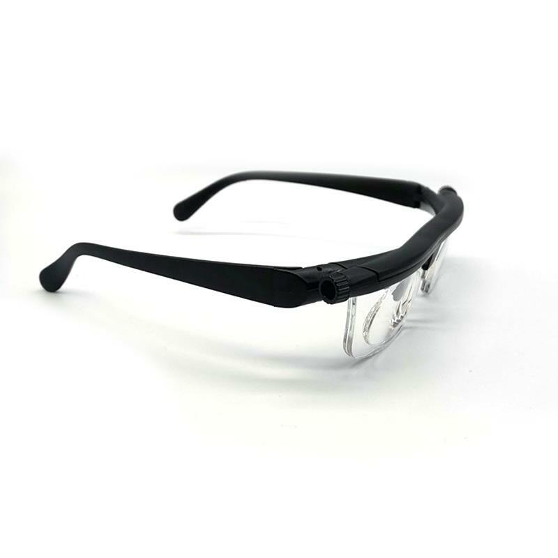 HD Adjustable Glasses Focus Adjustable Eyeglasses -3 To +6 Diopters Glasses Focal Length