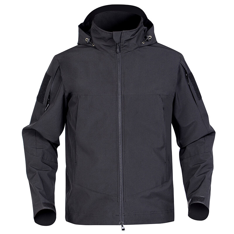 2023 Camo Hooded Waterproof Windproof Jacket Mountaineering Warm Jacket Male