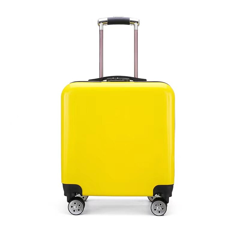 Mini valise à roulettes de 18 pouces, petite valise de haute qualité, couleur bonbon, en promo