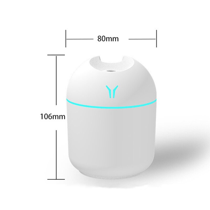 LMC Mini Large Mist Volume USB Air Humidifier Household Small Desktop Intelligent Car New Aromatherapy Machine Fast Delivery