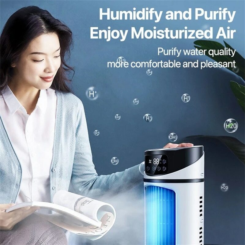 Tragbare Mini Klimaanlage Luftkühler Fan Wasser Lüfter Klimaanlage luftkühler Für Büro Mobile Klimaanlage