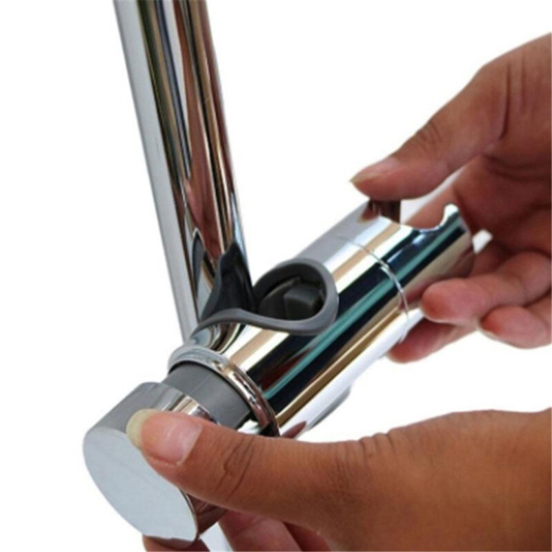 Accessori per il bagno sostituzione della staffa del supporto del morsetto regolabile del supporto della barra dello scorrevole della doccia in plastica ABS universale