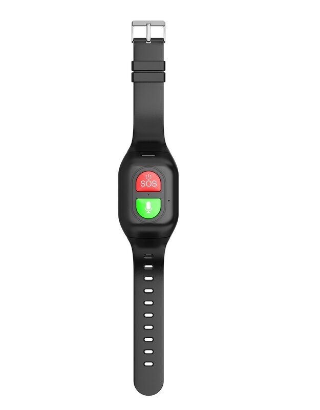 Long Standby Fall Detection SOS Watch 4G Elderly Men GPS Tracker Smart Watch Heart Rate Blood Pressure Pedometer Smart Bracelet