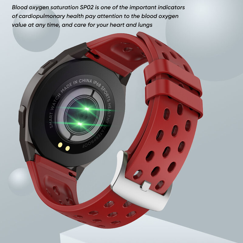 Zegarek damski ekran dotykowy Sport Smartwatch mężczyźni kobiety Fitness Tracker wodoodporny inteligentny zegarek dla Huawei Xiaomi Apple