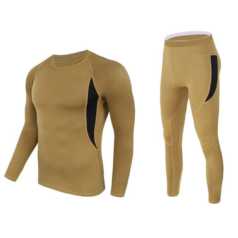 Keep Warm! Mens thermal underwear Sexy Sets Tights  Quick Dry thermo Pants Winter Autumun Spring clothing