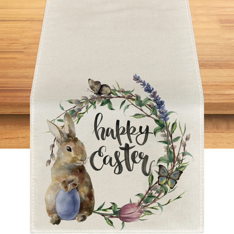 LMC Easter Egg Bunny tabela flaga podkładka zestaw świąteczna atmosfera poczucie aranżacji pościel serwetki stołowe brzoskwiniowy kwiat sezonowy