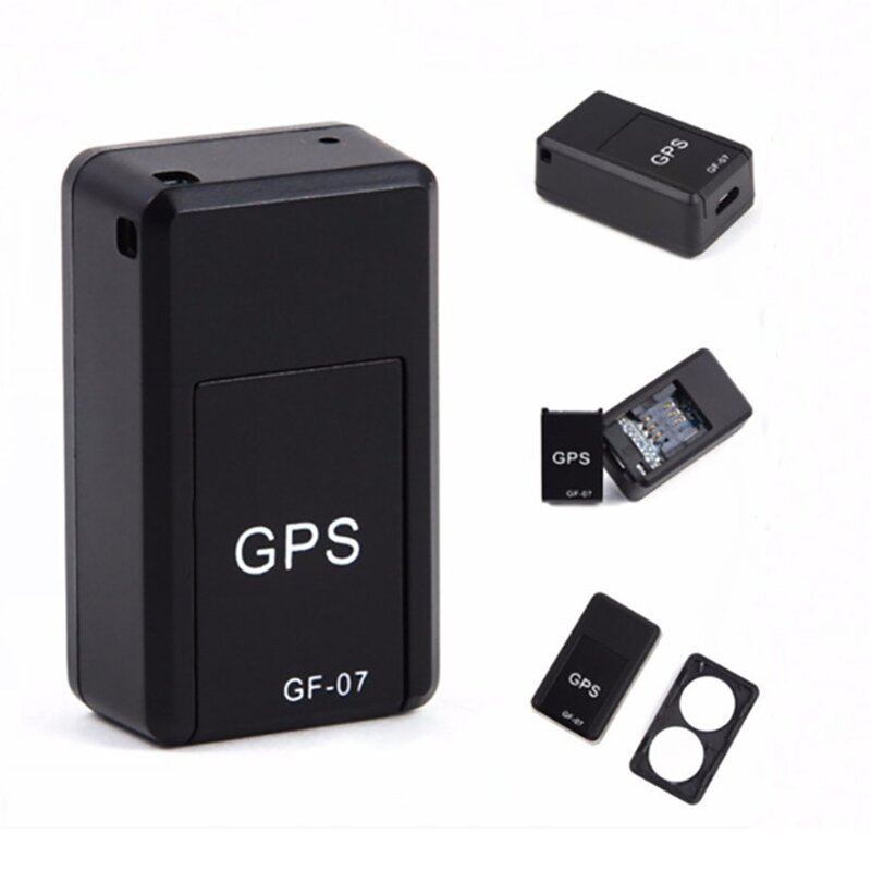 Mini gps tracker auto gps locator anti-diefstal tracker auto gps tracker gf07 anti-verloren opname tracking apparaat auto accessoires