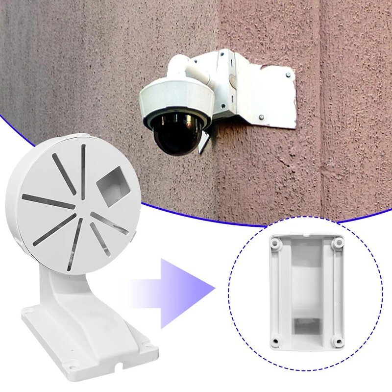 Home Office kamera kopułkowa uchwyt kamery monitoringu CCTV akcesoria plastikowe L typ trwałe bezpieczeństwa do montażu na ścianie do montażu wewnątrz na zewnątrz