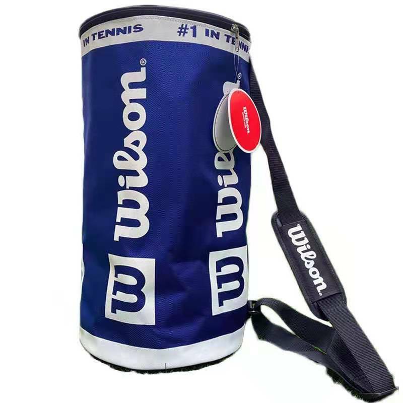 Wilson Tennis Bucket Bag Tube Bag Waterproof Large-capacity Insulation Layer Shoulder Bag Sports Training Bag 100 Pcs