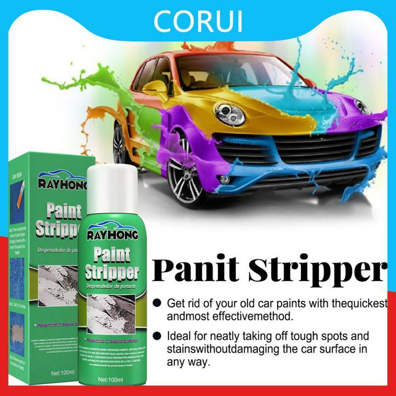 Verf Remover Mould Proof Reparatie Auto Onderdelen Verf Remover Spray Quick Paint Removal Efficiënte Verf Verwijdering Polijsten Autolak