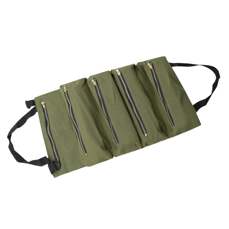 Wrench Tools Pouch Pouches Small Tool Bag Roll up Tool Bag for Camping Gear
