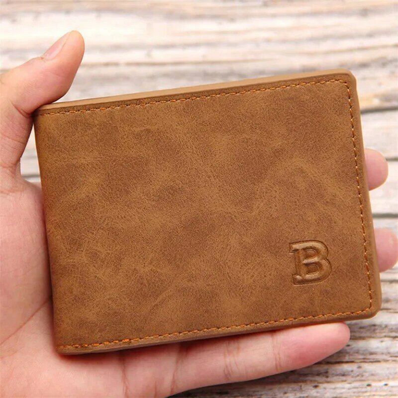 Hot Sale Men Wallet High Quality Fashion Mini Men's Luxury Business Wallet Card Holder Man Purse Coin Bag Zipper Wallet For Men