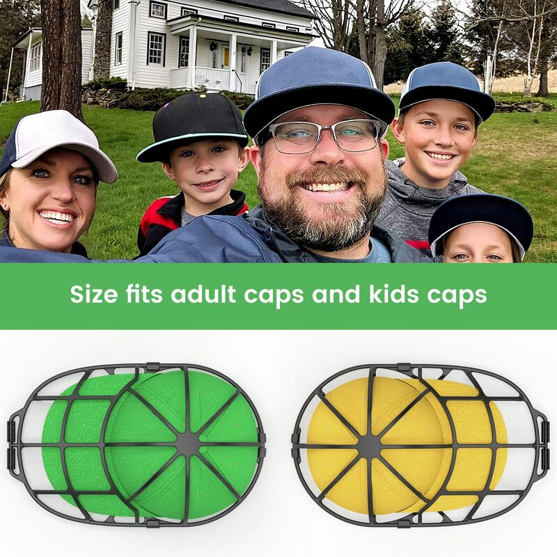 Topi Pencuci Topi Bisbol Pembersih untuk Mesin Cuci Piring Cocok untuk Dewasa/Anak-anak Topi Mesin Cuci Bingkai Kandang Topi Pelindung Rak