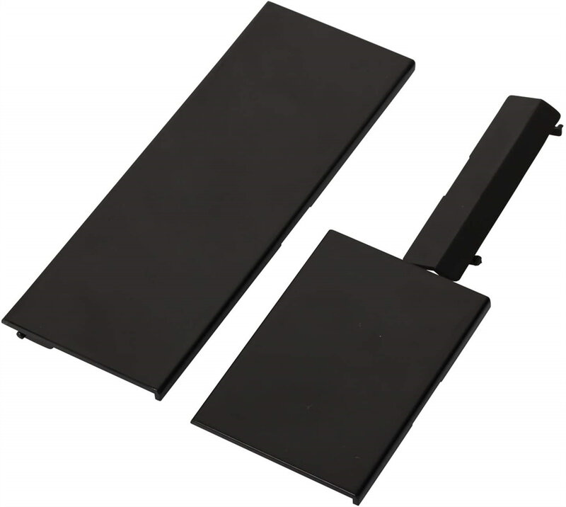 100 pezzi di ricambio bianco nero scheda di memoria coperchio della fessura della porta coperchio 3 parti copriporta per accessori Console Wii