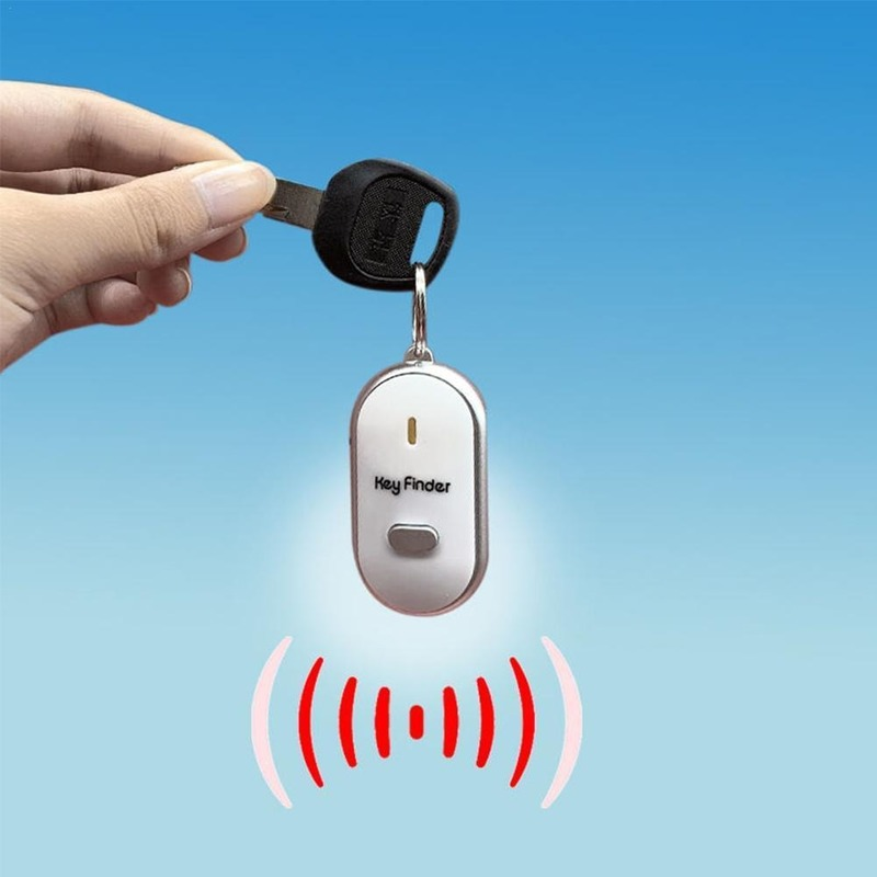 Finder dispositivo sensore Audio chiave anti-smarrimento M3C6 localizzatore GPS personale portatile ricerca chiavi fischio Wireless